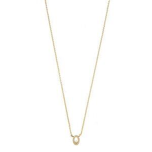 1 LEFT!! NELA OVAL PEARL PENDANT NECKLACE